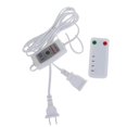 thumbnail image 1 of Cable de extensión de 2,5 m con temporizador remoto para lámpara LED de ventilador de techo Feliz Sencillez, 1 of 5