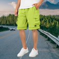 thumbnail image 2 of Men's Summer Casual Shorts Loose Fit Breathable Straight Leg Running Fitness Athletic Comfortable Lightweight Shorts Summer Casual Hiking Pants Elastic Waist, 2 of 5
