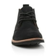 thumbnail image 3 of Ferro Aldo Pablo MFA506066 Mens Lightweight Casual Mid-Top Desert Chukka Boots, in Black Suede, Men's Size 8.5, 3 of 8