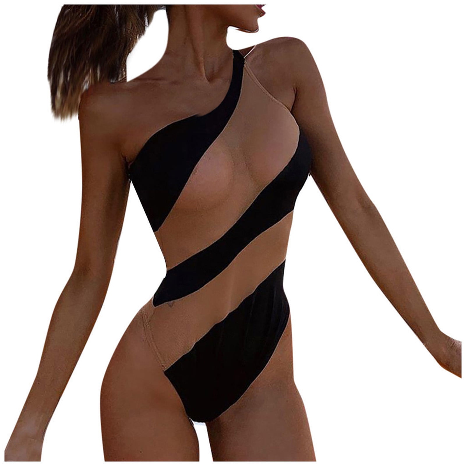 Wocleiliy Wocleiliy Women S Sexy One Piece Stripe Gauze Patchwork Bikini Swimwear Swimsuit Beachwear Walmart Com Walmart Com Wocleiliy Wocleiliy Women S Sexy One Piece Stripe Gauze Patchwork Bikini Swimwear Swimsuit Beachwear Walmart Com Walmart Com
