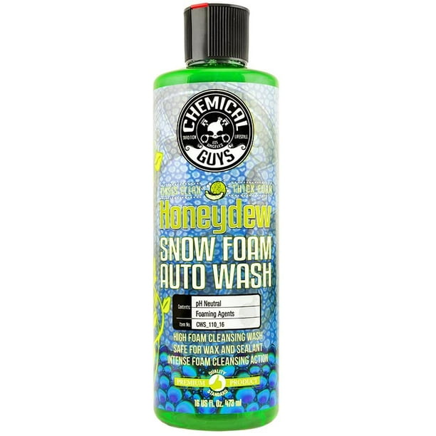 Chemical Guys CWS_110_16 Honeydew Snow Foam Car Wash Soap and Cleanser