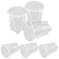 thumbnail image 3 of MOVTOTOP 6pcs Clear PP Orchid Pots for Home Use with Drainage Holes and Root Inspection Design 6 pcs, 3 of 8