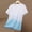White, variant on Dianli Gifts Summer Cooling Ice-Sensation Gradient Short Sleeve Round Neck Performance T-Shirt Quick-Dry Breathable Lightweight Thin Athletic Tee Men's Workout Casual Athleisure