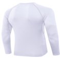 thumbnail image 2 of Men‘s Long Sleeve Workout Shirts Quick-Drying Active Sports Base Layer Athletic Workout Fitness Shirt, 2 of 4