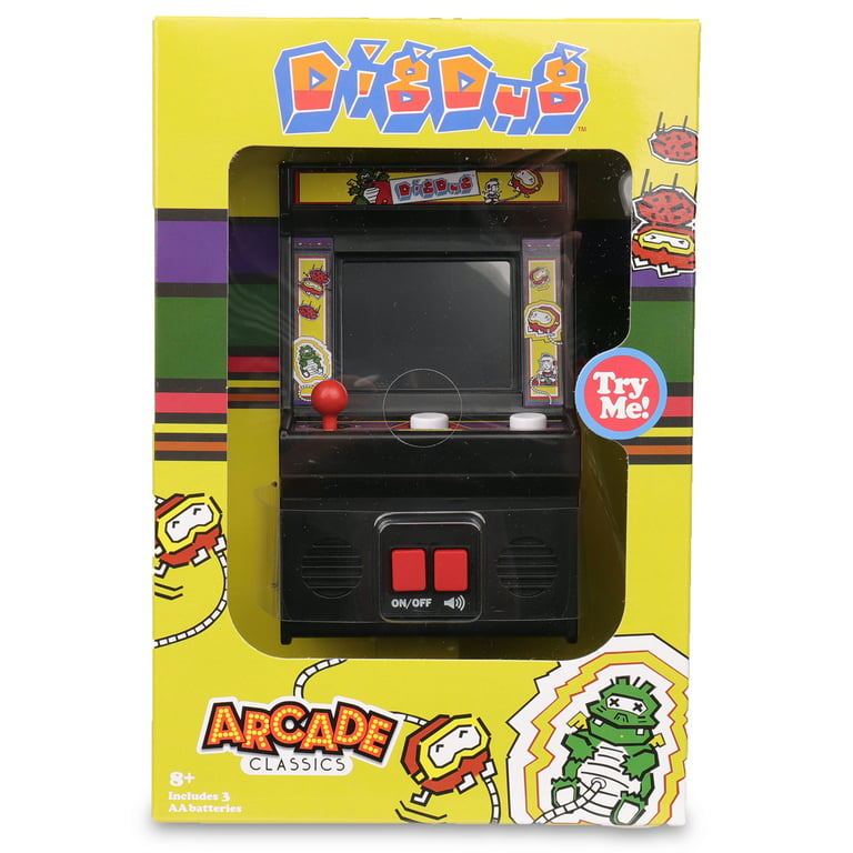 Arcade Classics - Dig-Dug Retro Mini Arcade Game 