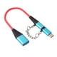 thumbnail image 2 of Cable USB OTG Gloria 1 Pieza Para S9 Rápida Dispositivo de Almacenamiento Azul, 2 of 9