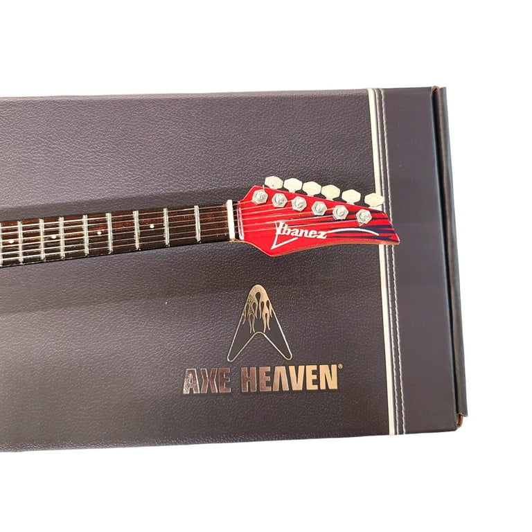 Joe Satriani Silver Surfer Miniature Guitar Replica Collectible