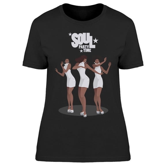Beautiful Singers And Dancers T-Shirt Women -Image by Shutterstock Women T-Shirt, Female Large