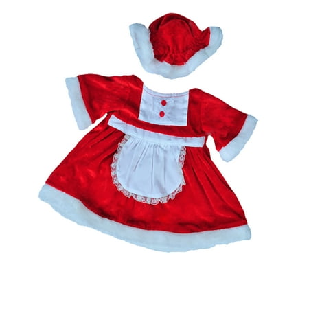 - Mrs. Claus Outfit Teddy Bear Outfit Fits Most 14