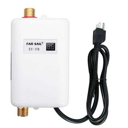 

Aessdcan Tankless Electric Water Heater 110V Instantaneous Electric Water Heater Instant Heating Used For Sink Washing