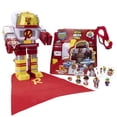 thumbnail image 1 of Robot Mega Mecha Titan de Toy Ryan's World con robot Titan rojo, 1 of 9