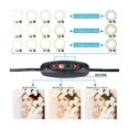 thumbnail image 4 of 5.7 Inch Dimmable LED Ring Light with Fill Light Mobile Phone Holder Silver, 4 of 5