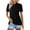 Black, variant on Aloohaidyvio Shirts for Women Summer Spring Womens Dressy Tops Sport Cool Dry Moisture-Wicking Performance Golf Polo Shirts Button Down Tops for Women
