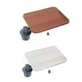 thumbnail image 2 of relayinert Cars Tables Convenient In-Car Dining Experience Automobile Holder Table Laptop Mount Material 360 Compatible Most light wood grain, 2 of 6