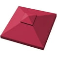 thumbnail image 5 of Sunrise Replacement Top Cover for 10'x10' Gazebo Canopy Patio Pavilion Sunshade Plyester Double Tier Burgundy, 5 of 10