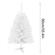 thumbnail image 4 of Árbol de Navidad LED de abeto con bisagra Artificial de 90cm de color blanco Decoración de vacaciones, 4 of 5