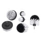 thumbnail image 2 of 6 cepillos de limpieza para taladros, cerdas de nailon suaves blancas, resistentes al desgaste, cepillo para taladro, fregador eléctrico para azulejos de esquinas de pared, 2 of 15