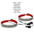 thumbnail image 3 of ZheElen 2pcs/set First Responder Construction Vehicles Safety LED Light Strip 70 Inches White+Blue, 3 of 6