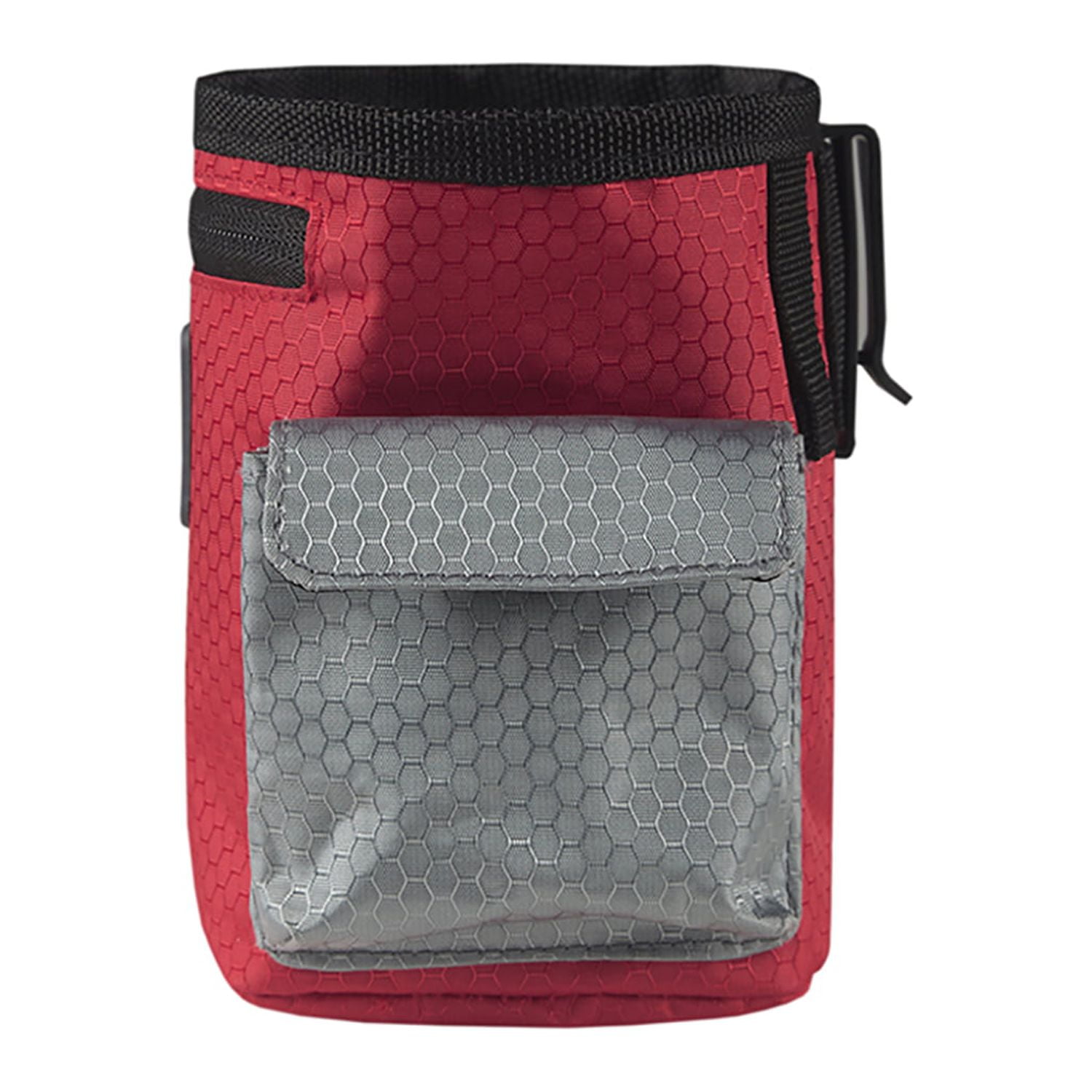 Pefilos 5.5" Pet Training Hands-Free Snack Bag(No Snacks), Training Bag for Kibbles Toys with Poop Bag Dispenser, Red Pefilos 5.5" Pet Training Hands-Free Snack Bag(No Snacks), Training Bag for Kibbles Toys with Poop Bag Dispenser, Red