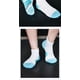 thumbnail image 2 of Nvzi 6 pairs of No Show Socks Womens and Men Low Cut Ankle Short Anti-slid Athletic Running Novelty Casual Invisible Liner Socks，Black，M(size：40-44), 2 of 2