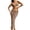 A-Coffee312, variant on XIAOCHA Beach Dress For Women Halter Neck Plunge High Slit Ruched Maxi Dress Bathing Suits Quick Drying Elegant Resort Cover Ups