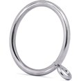 thumbnail image 3 of XINQIHANG Metal Curtain Rings with Eyelet 1.49\u201d Inner Diameter,Fits Up to 1 1/4-Inch Rod (Satin Nickel,72Pcs), 3 of 7