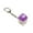Purple, variant on Mightlink Fidget Toys Keyboard Adult Kids Keychain Stress Relief Toy Exercise Wrist Stress Relief Keychain Fidget Toy Decompression Toy Keychain