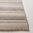 thumbnail image 3 of SAFAVIEH Kilim Xaviera Striped Polyester Area Rug, Brown/Yellow, 4' x 6', 3 of 11