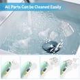 thumbnail image 6 of Cshidworld Nasal Aspirator for Baby, Electric Nose Aspirator for Toddlers, Waterproof Baby Nose Sucker with 3 Silicone Tips, 3 Adjustable Suction Level, Music and Light Soothing Function,Green, 6 of 8