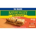 thumbnail image 2 of Nature Valley Crunchy Granola Bars, Peanut Butter, 36 Bars 26.82 OZ (18 Pouches), 2 of 14