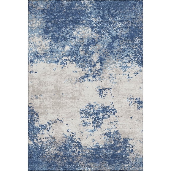 Dalyn Rugs Premium Machine Washable Mayfield AMF1027 Navy 10' x 14' Rug