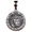 Monkey, variant on Men's Personality Vintage Cut Out Round 12 Chinese Zodiac Dog Tag Pendant Horoscope Animal Sign Amulet Necklace with Chain Dragon