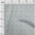 thumbnail image 1 of oneOone Cotton Flex Fabric Check Ikat Print Fabric BTY 40 Inch Wide, 1 of 4