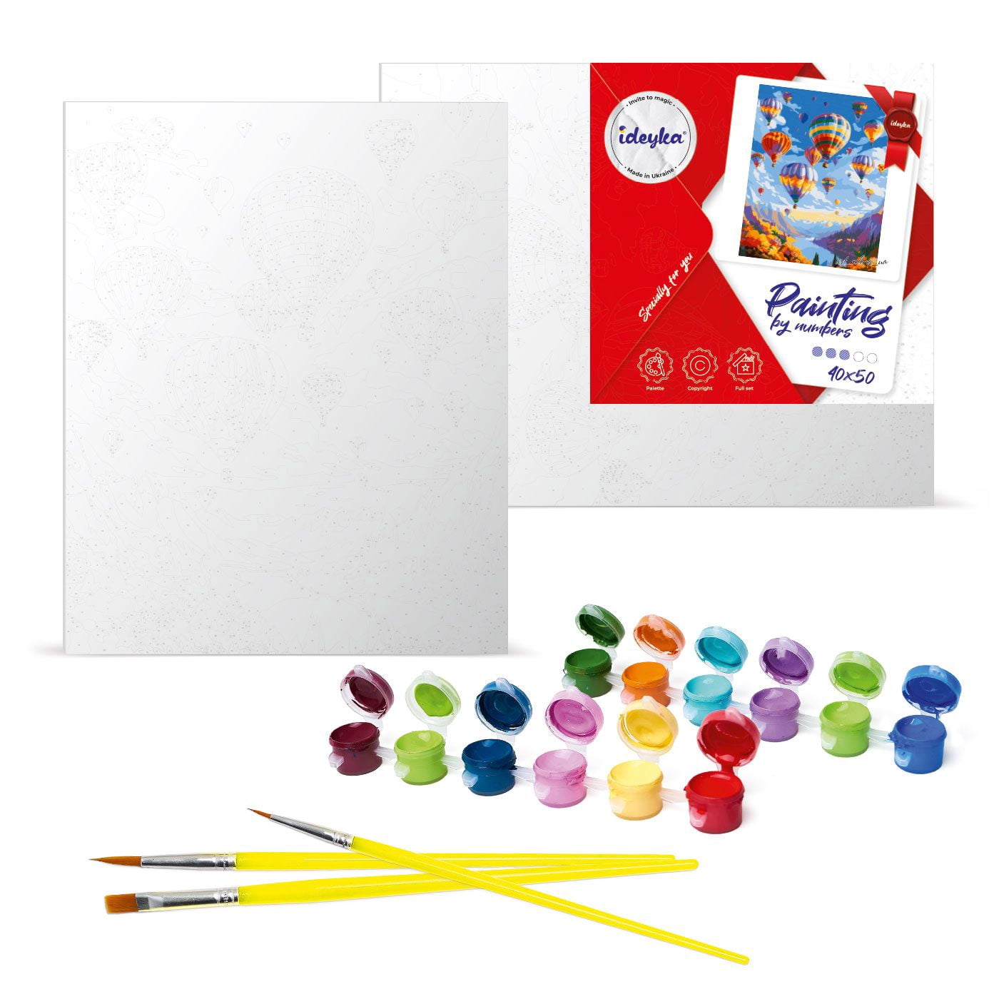 Painting by Numbers kit A flower meadow KHO2909