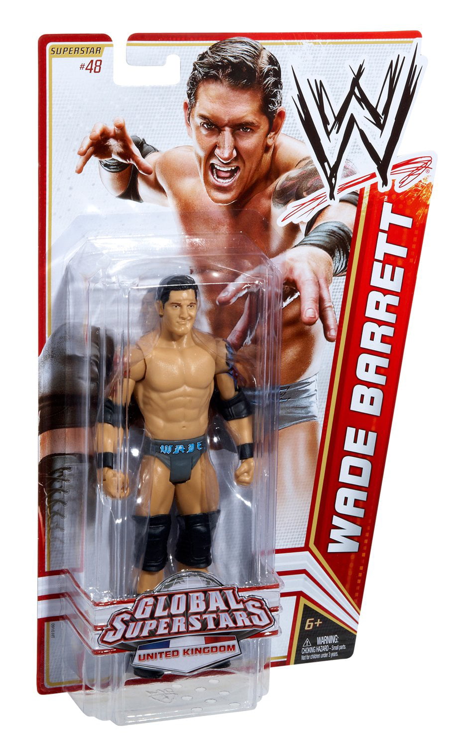 wrestling action figure WWE mattel série basique 20 Wade Barrett # 48 