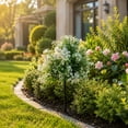 thumbnail image 4 of Artificial Gladiolus Topiary Ball Flowers With Ground Stake Outdoor Faux Plants Weather Resistant Fake Shrub Garden Decor For Porch Patio Landscaping Summer Fall Holiday Home Decoration, 4 of 7