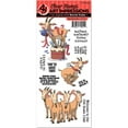 thumbnail image 2 of Art Impressions Funny Farm Clear Stamps-Old Goat, 2 of 2