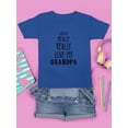 thumbnail image 3 of Really Love Grandpa T-Shirt Juniors -Smartprints Designs,  Medium, 3 of 4