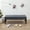 Grey, variant on AIGIA Dining Room Bench Covers PU Leather Waterproof Upholstered Bench Slipcover Bench Seat Protectors for Living Room