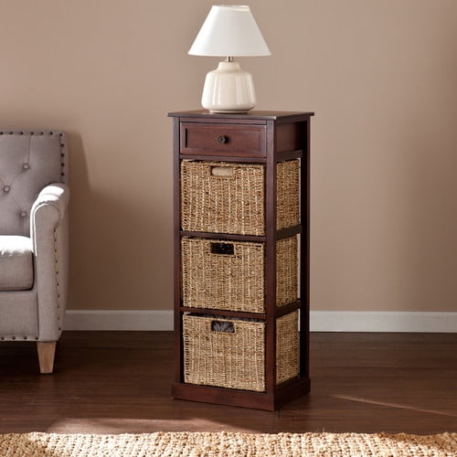 Wildon Home Khoury 3-Basket Storage Tower