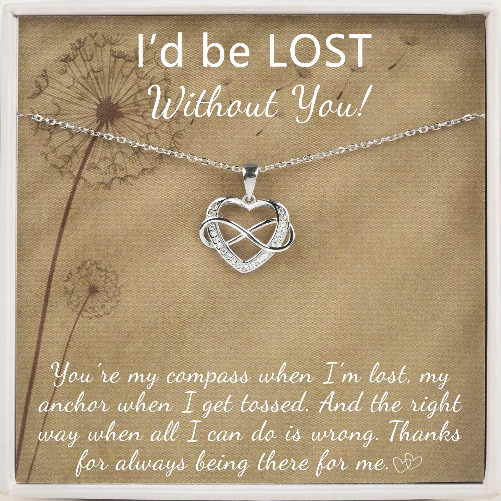 Girlfriend Necklace Birthday Gift 