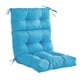 thumbnail image 2 of Cojín de silla con respaldo alto Zulema Azul 112 cm x 53 cm, 2 of 8