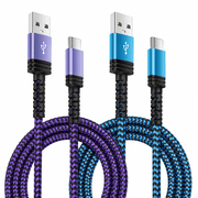 Samsung Fast Charging Type C Cord, 6 ft Android Phone Power Cable for Samsung Galaxy A23/A15 5G/A14 5G/A54/A53/S24/S23 Ultra/A13/A03S/S21FE/A25/Z Flip5/Z Fold5/S22,iPhone 15,Pixel 8Pro 7a 6,Moto