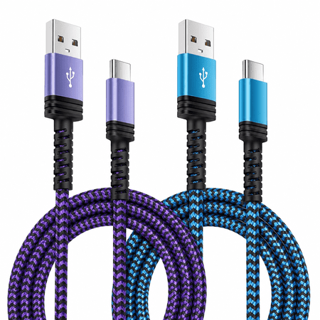 Samsung Fast Charging Type C Cord, 6 ft Android Phone Power Cable for Samsung Galaxy A23/A15 5G/A14 5G/A54/A53/S24/S23 Ultra/A13/A03S/S21FE/A25/Z Flip5/Z Fold5/S22,iPhone 15,Pixel 8Pro 7a 6,Moto