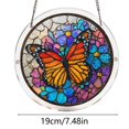 thumbnail image 3 of Tong Acrylic Puzzle Style Colored Glass Style Hanging Featuring Unique Irregular Shapes As Home Art Which Can Be Installed On Windows2, 3 of 4