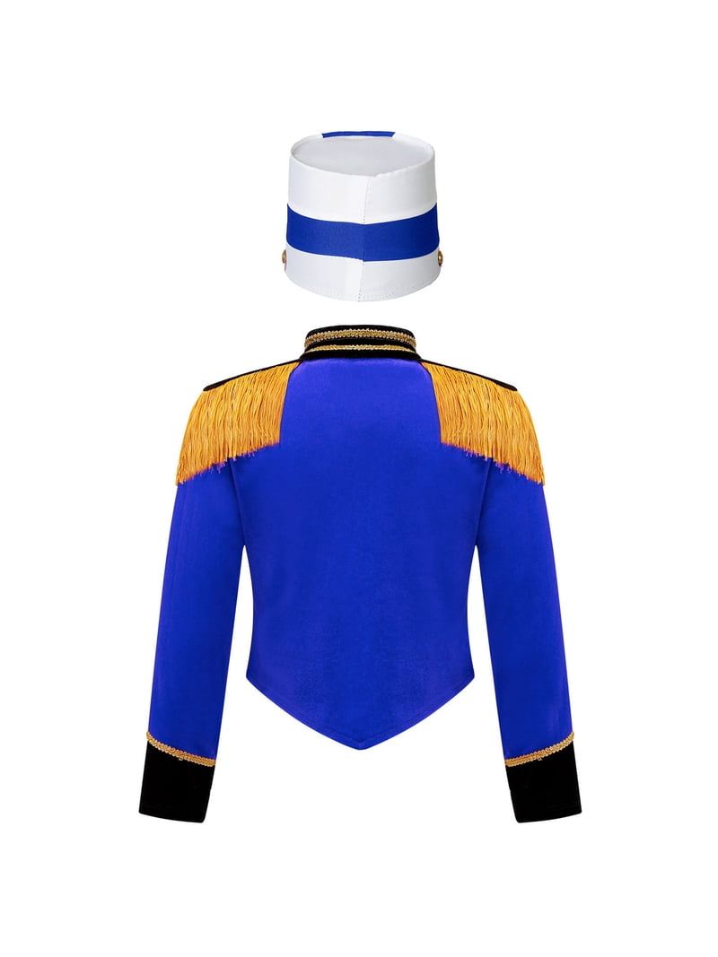 cap dress blues jacket Authentic 43L Very Rare USMC Lance Corporal Dress Blue Jacket w/ Ribbons & Belt main image 0