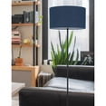 thumbnail image 4 of BO-3174FL-BK-DB-Cal Lighting-Cromwell - 1 Light Floor Lamp In Contemporary Style-58.75 Inches Tall and 16 Inches Wide-Black Finish-Dark Blue  Shade, 4 of 5