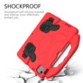 thumbnail image 4 of Dteck Kids Friendly Case for iPad Pro 11” 3rd Gen 2021/ iPad Pro 11” 2nd Gen 2020/2018,Shockproof Protective Case EVA Cover with Handle Stand Compatible with iPad Air 4th Gen 10.9 inch,Red, 4 of 6