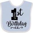 thumbnail image 3 of Inktastic 1st Birthday One Year Old Girls Girls Baby Bib, 3 of 4