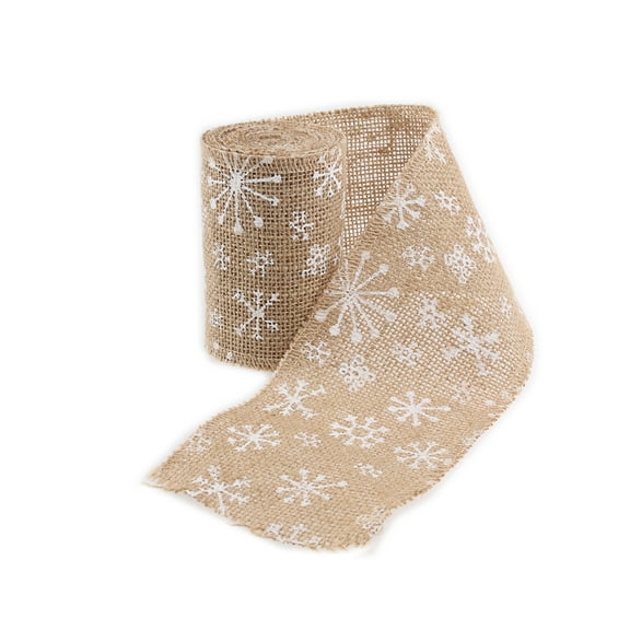 RENACLIPY Burlap Craft Ribbon Brown for DIY Makers Home Decoration 1Pack 118in x 39in x 0.08in